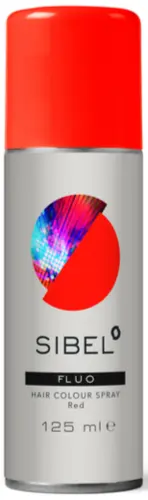Hårfarvespray - Rød 125 ml