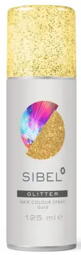 Hårfarvespray - Metalisk Guld 125 ml