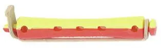 Permanent curler rød/gul  ø 9mm - 60mm lang