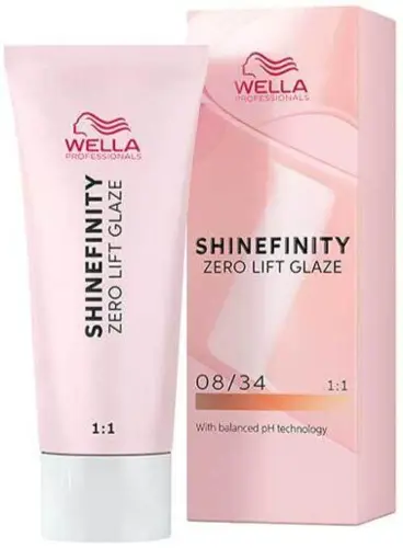 Wella Shinefinity 08/34 Spicy Ginger - 60ml