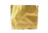 Precut Gold farvet Alufolie stykker, 12 x 28 cm 14 my -  Limited edition